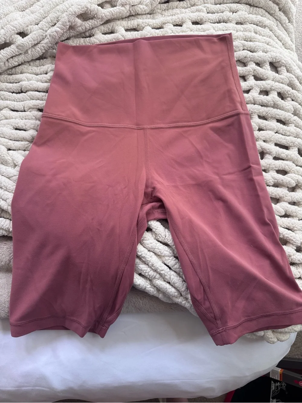 lululemon athletica Align Bike Shorts in Rose